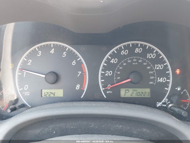 Aukcja sprzedaży 2010 Toyota Corolla Le, vin: 1NXBU4EE3AZ186597, numer aukcji: 44993507