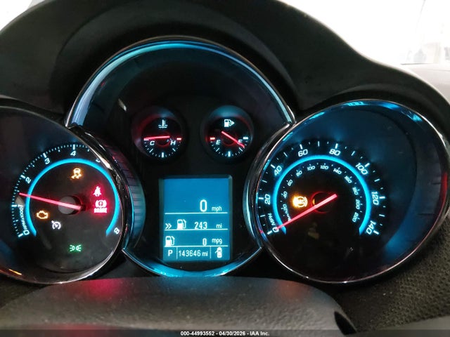 Продаж на аукціоні авто 2012 Chevrolet Cruze Ltz, vin: 1G1PH5SC4C7303847, номер лоту: 44993552