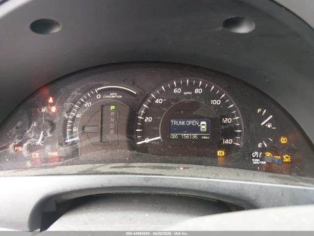 2007 Toyota Camry Hybrid მანქანა იყიდება აუქციონზე, vin: JTNBB46K573034765, აუქციონის ნომერი: 44993589