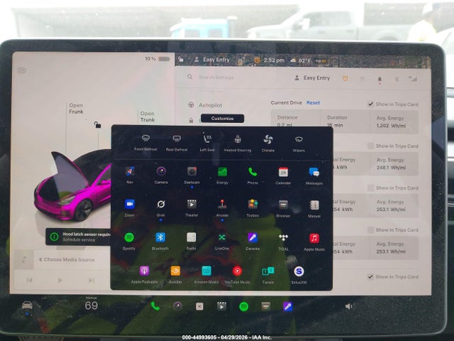44993605 :رقم المزاد ، 5YJ3E1EA6PF470101 vin ، 2023 Tesla Model 3 Rear-wheel Drive مزاد بيع