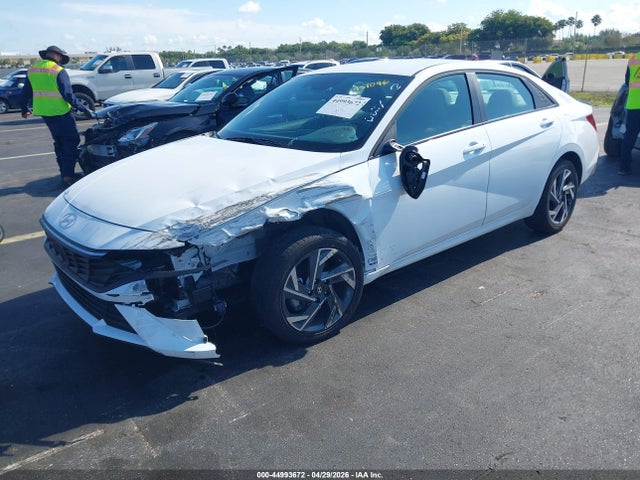 44993672 :رقم المزاد ، KMHLM4DG0SU068922 vin ، 2025 Hyundai Elantra Sel Sport مزاد بيع