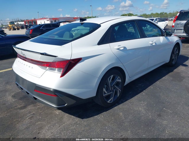 44993672 :رقم المزاد ، KMHLM4DG0SU068922 vin ، 2025 Hyundai Elantra Sel Sport مزاد بيع