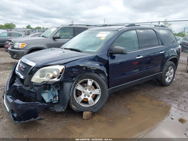 2012 Gmc Acadia Sl მანქანა იყიდება აუქციონზე, vin: 1GKKRNEDXCJ185720, აუქციონის ნომერი: 44993749