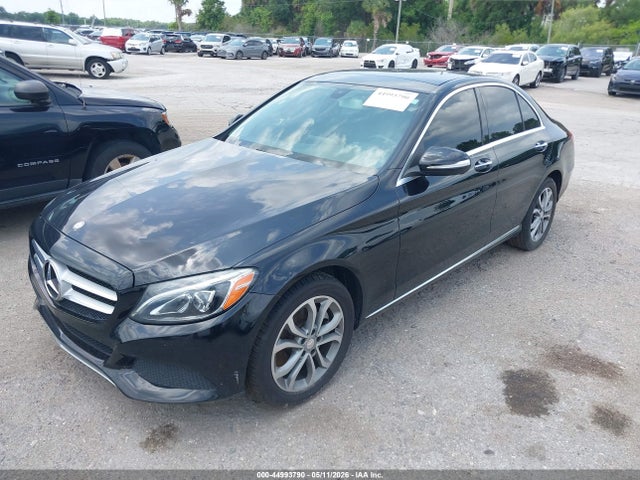44993790 :رقم المزاد ، 55SWF4KBXFU034504 vin ، 2015 Mercedes-benz C 300 4matic مزاد بيع