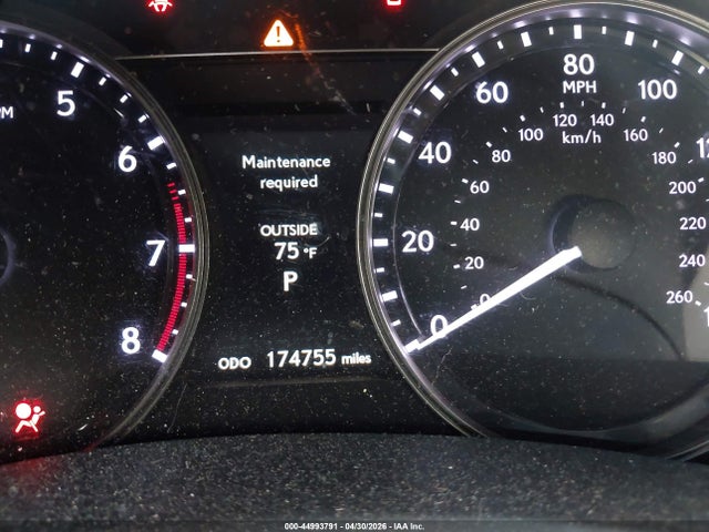 Aukcja sprzedaży 2013 Lexus Gs 350, vin: JTHBE1BLXD5016205, numer aukcji: 44993791