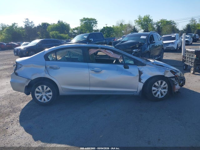 44993965 :رقم المزاد ، 19XFB2F59CE083216 vin ، 2012 Honda Civic Lx مزاد بيع