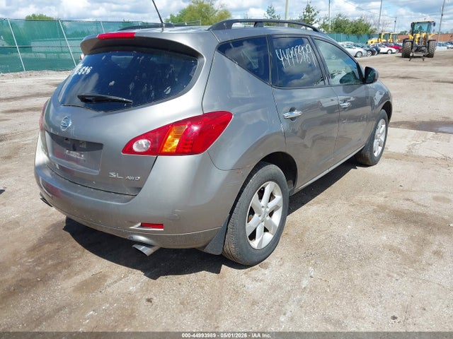 Aukcja sprzedaży 2009 Nissan Murano Sl, vin: JN8AZ18W99W143407, numer aukcji: 44993989