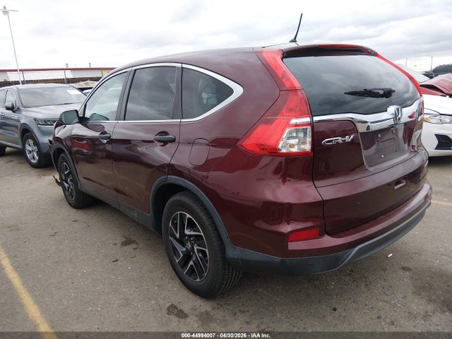 Honda CR-V SE 2016 2HKRM4H41GH679462 Image 3