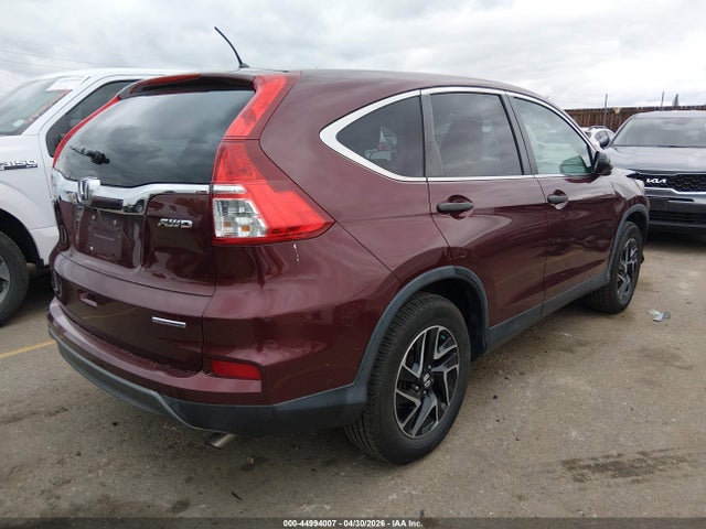 Honda CR-V SE 2016 2HKRM4H41GH679462 Image 4