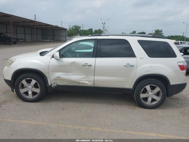 Продажа на аукционе авто 2012 Gmc Acadia Slt-1, vin: 1GKKRRED4CJ338163, номер лота: 44994020