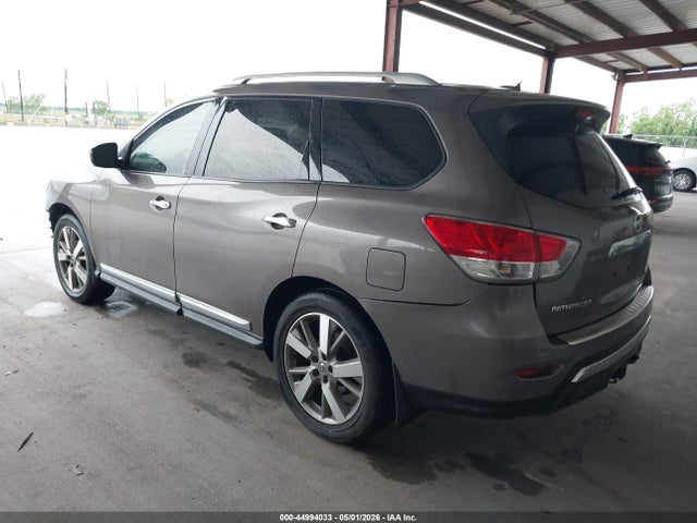 2013 Nissan Pathfinder Platinum მანქანა იყიდება აუქციონზე, vin: 5N1AR2MN9DC606764, აუქციონის ნომერი: 44994033