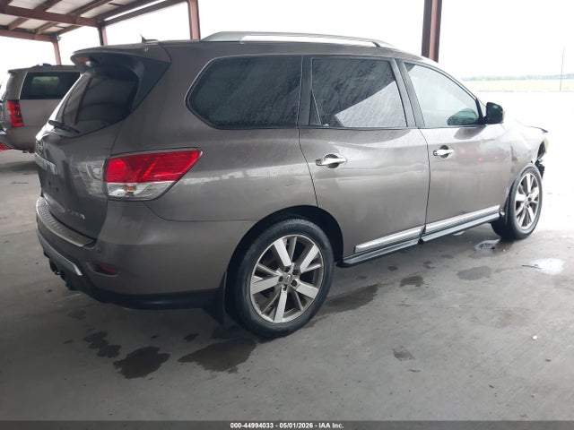 2013 Nissan Pathfinder Platinum მანქანა იყიდება აუქციონზე, vin: 5N1AR2MN9DC606764, აუქციონის ნომერი: 44994033