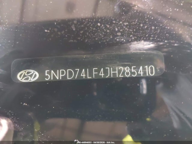 Продаж на аукціоні авто 2018 Hyundai Elantra Se, vin: 5NPD74LF4JH285410, номер лоту: 44994053