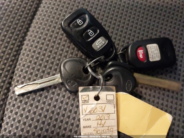 44994202 :رقم المزاد ، 5NPEB4AC3DH676791 vin ، 2013 Hyundai Sonata Gls مزاد بيع