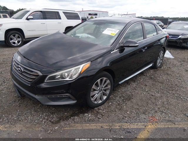 2017 Hyundai Sonata Sport მანქანა იყიდება აუქციონზე, vin: 5NPE34AF2HH577358, აუქციონის ნომერი: 44994215