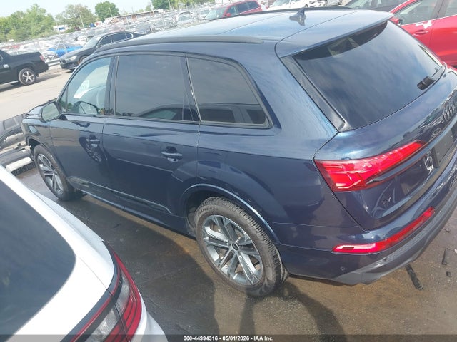2025 Audi Q7 Premium Plus 45 Tfsi Quattro Tiptronic მანქანა იყიდება აუქციონზე, vin: WA1LCBF72SD014993, აუქციონის ნომერი: 44994316