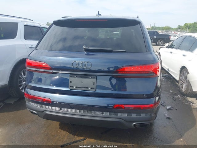 2025 Audi Q7 Premium Plus 45 Tfsi Quattro Tiptronic მანქანა იყიდება აუქციონზე, vin: WA1LCBF72SD014993, აუქციონის ნომერი: 44994316