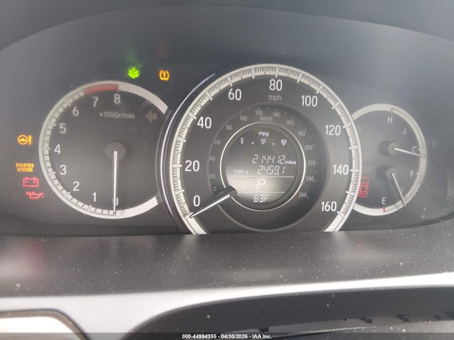 44994355 :رقم المزاد ، 1HGCR2F78GA244391 vin ، 2016 Honda Accord Ex مزاد بيع
