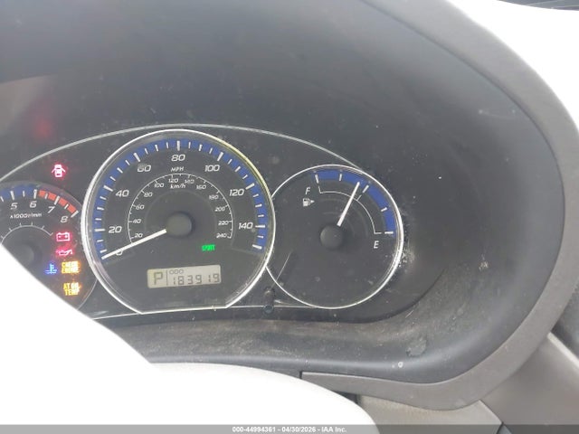 44994361 :رقم المزاد ، JF2SH6ACXAH732153 vin ، 2010 Subaru Forester 2.5x مزاد بيع