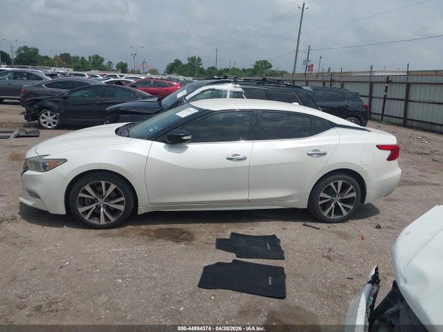 Продажа на аукционе авто 2016 Nissan Maxima 3.5 Sv, vin: 1N4AA6APXGC399675, номер лота: 44994374