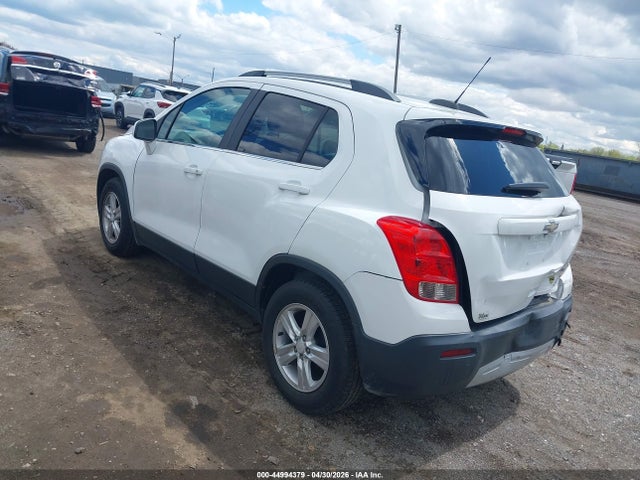 2016 Chevrolet Trax Lt მანქანა იყიდება აუქციონზე, vin: 3GNCJLSB7GL127519, აუქციონის ნომერი: 44994379