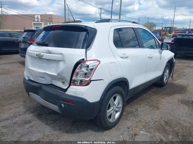 2016 Chevrolet Trax Lt მანქანა იყიდება აუქციონზე, vin: 3GNCJLSB7GL127519, აუქციონის ნომერი: 44994379