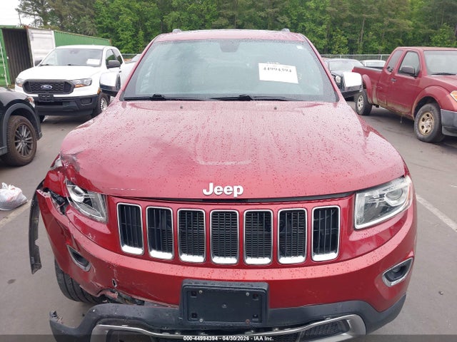 Продаж на аукціоні авто 2014 Jeep Grand Cherokee Limited, vin: 1C4RJFBTXEC347257, номер лоту: 44994394