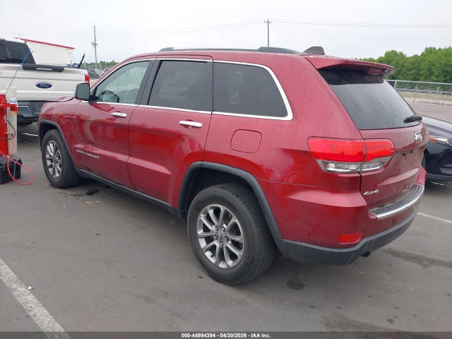 Продаж на аукціоні авто 2014 Jeep Grand Cherokee Limited, vin: 1C4RJFBTXEC347257, номер лоту: 44994394