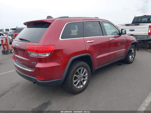 Продаж на аукціоні авто 2014 Jeep Grand Cherokee Limited, vin: 1C4RJFBTXEC347257, номер лоту: 44994394