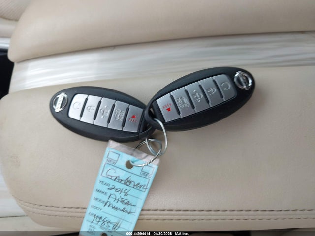 44994414 :رقم المزاد ، 5N1AZ2MG5JN148500 vin ، 2018 Nissan Murano Platinum مزاد بيع