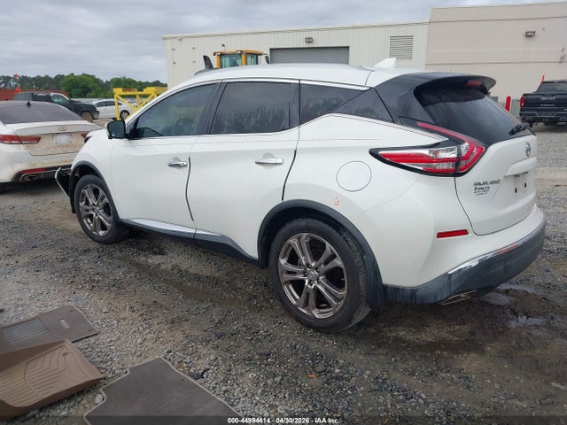 44994414 :رقم المزاد ، 5N1AZ2MG5JN148500 vin ، 2018 Nissan Murano Platinum مزاد بيع