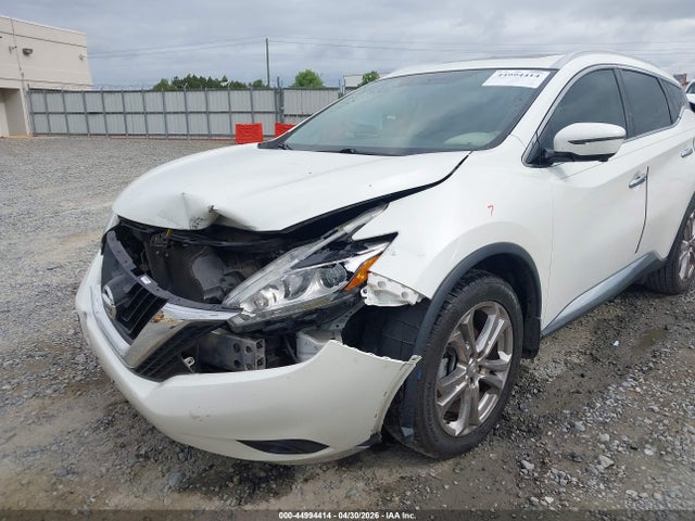 44994414 :رقم المزاد ، 5N1AZ2MG5JN148500 vin ، 2018 Nissan Murano Platinum مزاد بيع