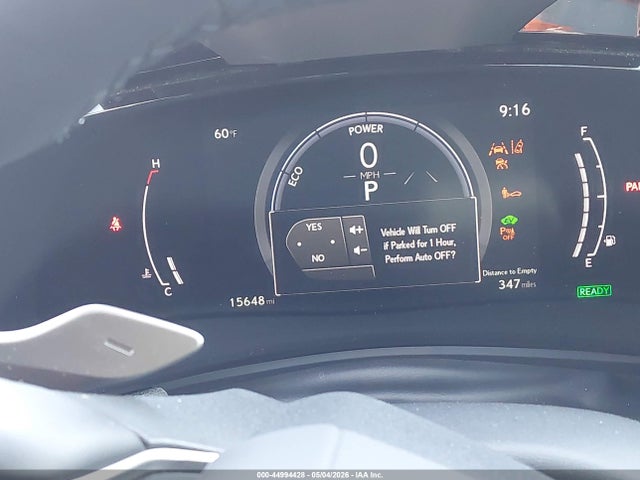 Aukcja sprzedaży 2025 Lexus Nx 350h Luxury, vin: 2T2HKCEZ3SC039188, numer aukcji: 44994428