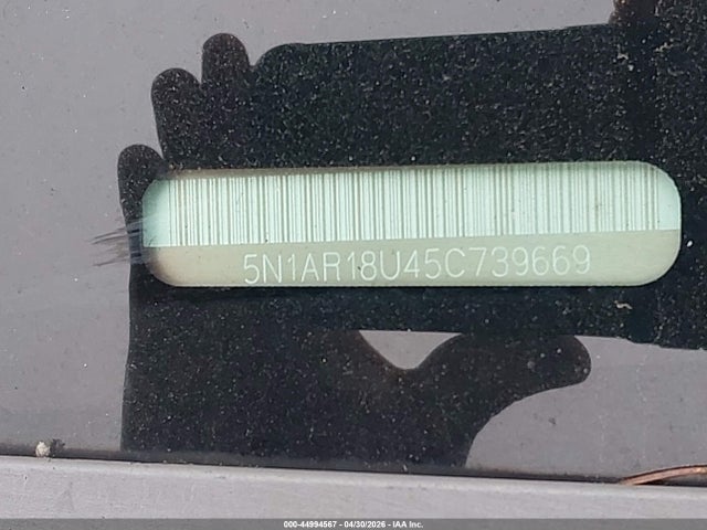 2005 Nissan Pathfinder Xe მანქანა იყიდება აუქციონზე, vin: 5N1AR18U45C739669, აუქციონის ნომერი: 44994567