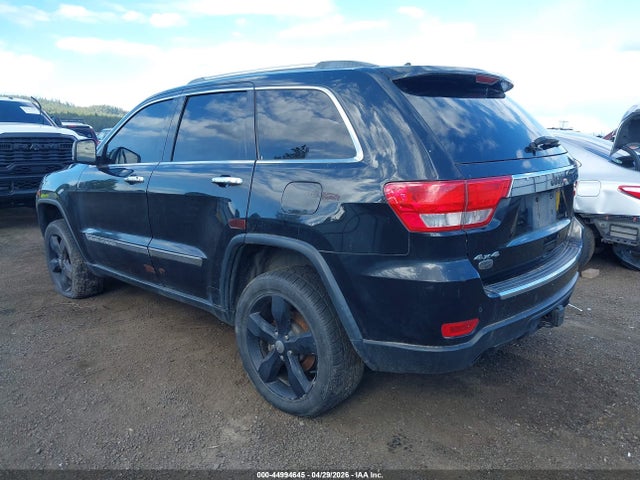 2012 Jeep Grand Cherokee Overland მანქანა იყიდება აუქციონზე, vin: 1C4RJFCT7CC193683, აუქციონის ნომერი: 44994645