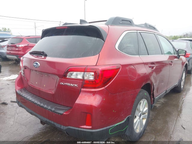 Продаж на аукціоні авто 2016 Subaru Outback 2.5i Premium, vin: 4S4BSBDC1G3240567, номер лоту: 44994667