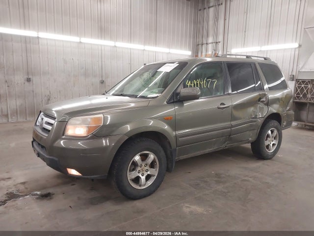 2008 Honda Pilot Ex-l მანქანა იყიდება აუქციონზე, vin: 5FNYF28548B010427, აუქციონის ნომერი: 44994677