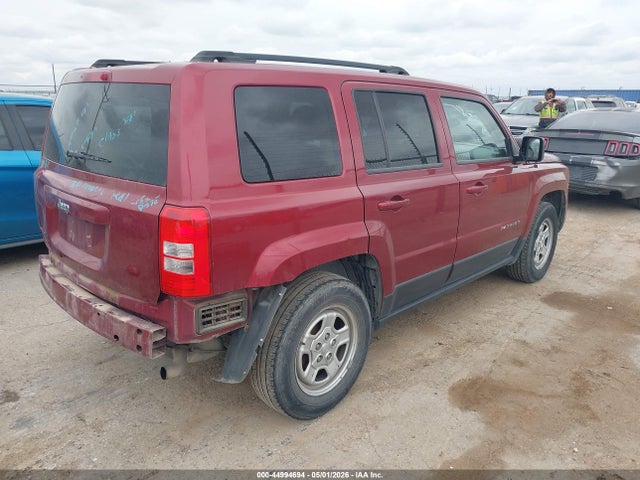 2014 Jeep Patriot Sport მანქანა იყიდება აუქციონზე, vin: 1C4NJPBA1ED842833, აუქციონის ნომერი: 44994694