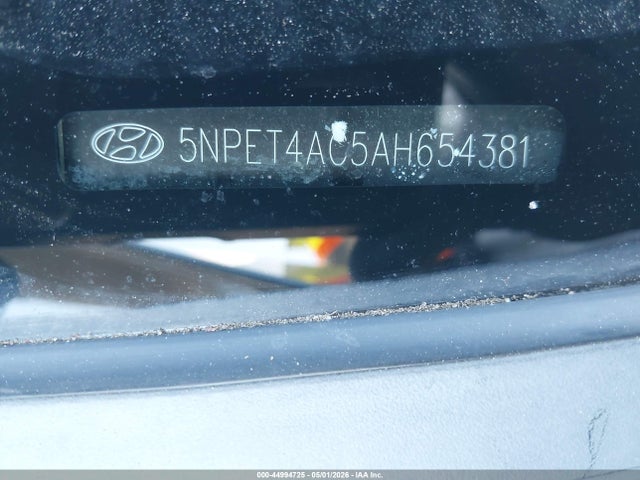 44994725 :رقم المزاد ، 5NPET4AC5AH654381 vin ، 2010 Hyundai Sonata Gls مزاد بيع