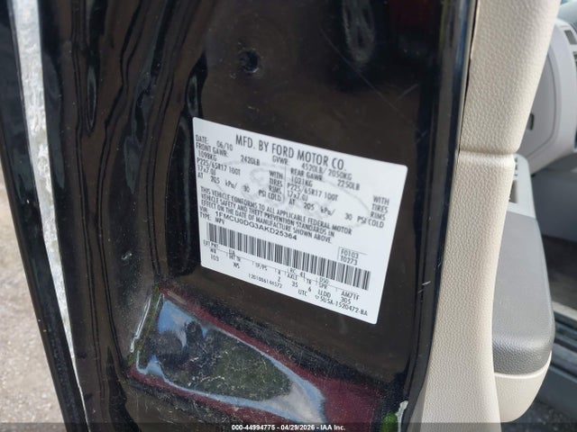 2010 Ford Escape Xlt მანქანა იყიდება აუქციონზე, vin: 1FMCU0DG3AKD25364, აუქციონის ნომერი: 44994775