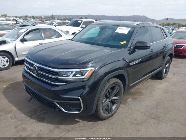 44994777 :رقم المزاد ، 1V2PE2CA2MC207198 vin ، 2021 Volkswagen Atlas Cross Sport 3.6l V6 Se W/technology R-line مزاد بيع