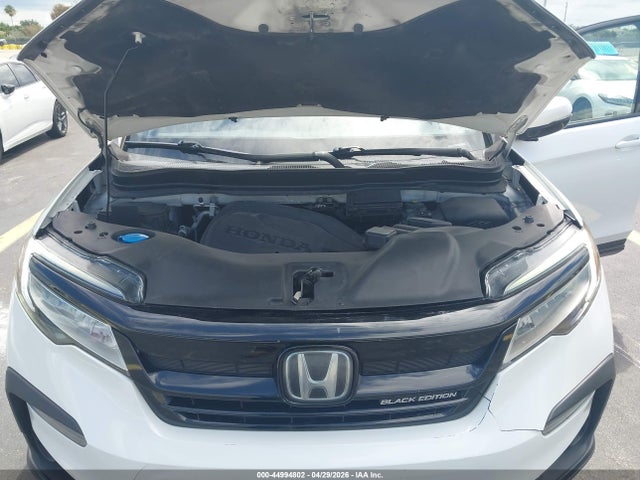 2021 Honda Pilot Awd Black Edition მანქანა იყიდება აუქციონზე, vin: 5FNYF6H71MB039175, აუქციონის ნომერი: 44994802