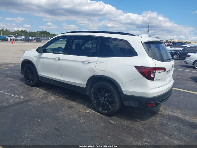 2021 Honda Pilot Awd Black Edition მანქანა იყიდება აუქციონზე, vin: 5FNYF6H71MB039175, აუქციონის ნომერი: 44994802