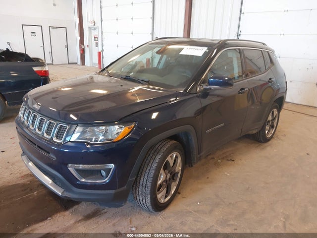 2019 Jeep Compass Limited 4x4 მანქანა იყიდება აუქციონზე, vin: 3C4NJDCB2KT666273, აუქციონის ნომერი: 44994852