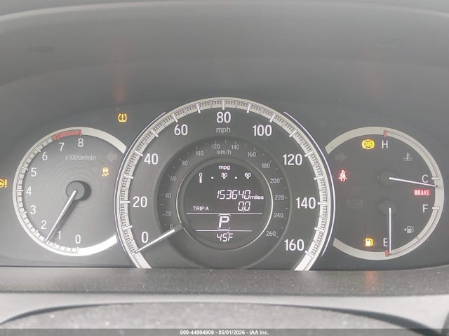 44994909 :رقم المزاد ، 1HGCR2F82HA306653 vin ، 2017 Honda Accord Ex-l مزاد بيع