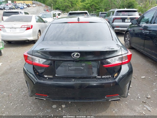 Продаж на аукціоні авто 2017 Lexus Rc 200t, vin: JTHHA5BC9H5007353, номер лоту: 44994922