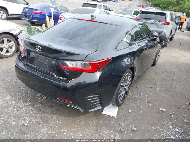 Продаж на аукціоні авто 2017 Lexus Rc 200t, vin: JTHHA5BC9H5007353, номер лоту: 44994922