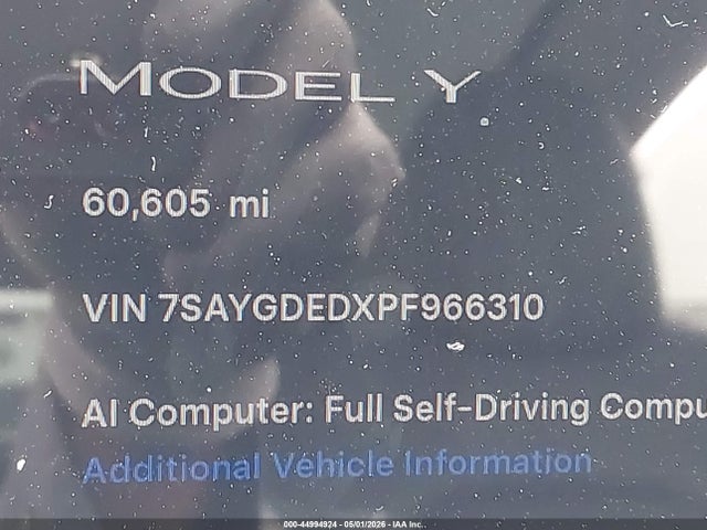 Tesla Model Y Rwd 2023 7SAYGDEDXPF966310 Image 15
