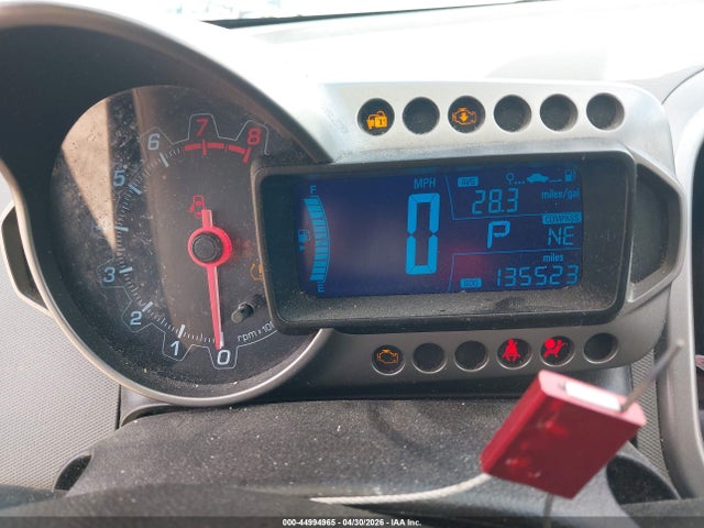 44994965 :رقم المزاد ، 1G1JC5SG3E4243913 vin ، 2014 Chevrolet Sonic Lt Auto مزاد بيع