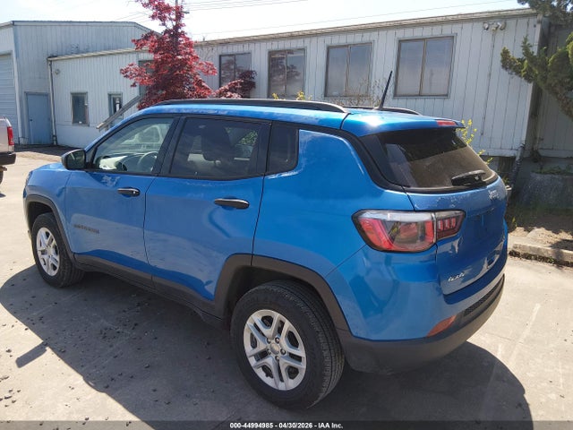 Продажа на аукционе авто 2018 Jeep Compass Sport 4x4, vin: 3C4NJDAB3JT392292, номер лота: 44994985